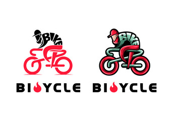 Logo Bicycle Vector Illustration Template Good for Any Industry