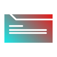 Fototapeta premium email icon