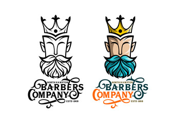 Logo Barbers Vector Illustration Template Good for Any Industry