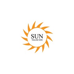 Sun Vector illustration Icon Logo Template design