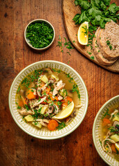 Chicken soup