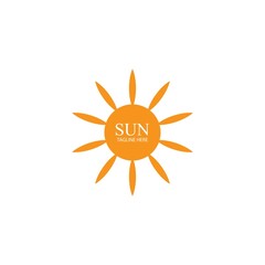 Sun Vector illustration Icon Logo Template design