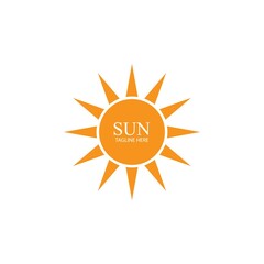 Sun Vector illustration Icon Logo Template design