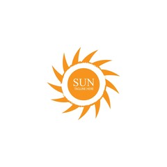 Sun Vector illustration Icon Logo Template design