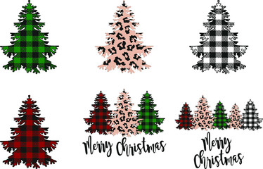 Christmas Tree , Buffalo Plaid
