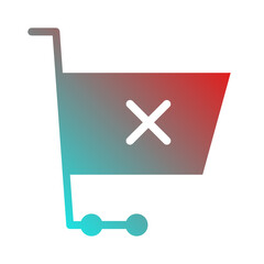 Fototapeta premium trolley icon