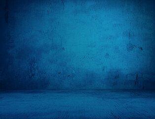 blue concrete background