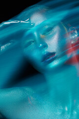 artistic female portrait