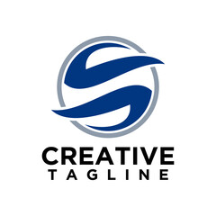 Finance logo design vector template