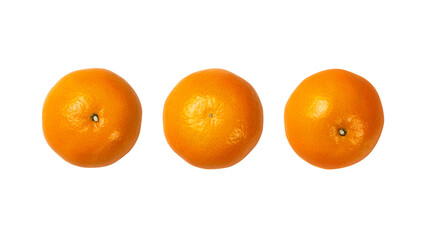 Collection of orange. Orange fruits isolated on white background. Object with clipping path