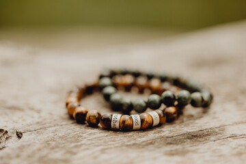 Bracelets de perles pour homme