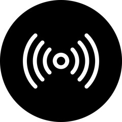 frequency glyph icon