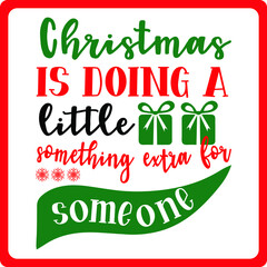 christmas t shirt and svg design