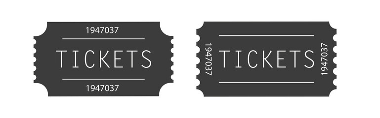 Ticket vector icon web design.