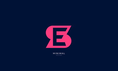 Monogram icon logo SE or ES