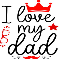 I love my dad