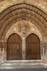 Fototapeta premium Eglise de San Juan, région de Castille et León, Espagne