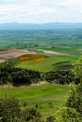 Naklejka premium Cultures , Pyrénées, Province de Navarre, Espagne