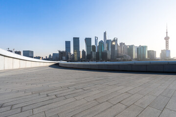 Obraz premium city skyline
