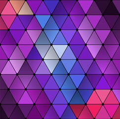 Abstract, colorful background with triangles and shadows. Vector geometric, fashion wallpaper template. Material design backdrop. Origami style, vector, business cards layout
