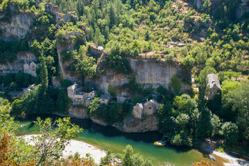 Fototapeta na wymiar Schlucht Gorges du Tarn, Frankreich
