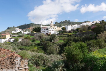 Obraz premium Kirche Sagrada Corázon auf Gran Canaria bei Teror