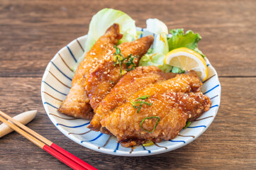 さばの竜田揚げ