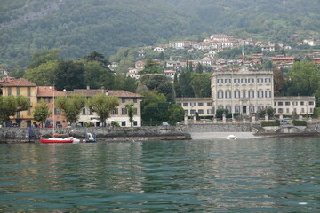 Naklejka premium Lake Como district, Italy