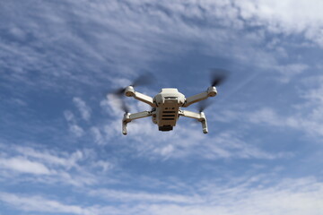 Imagem aerea de drone voando