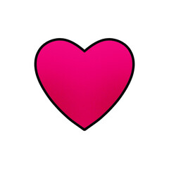 Heart symbol, heart icon, red heart, love, love symbol 