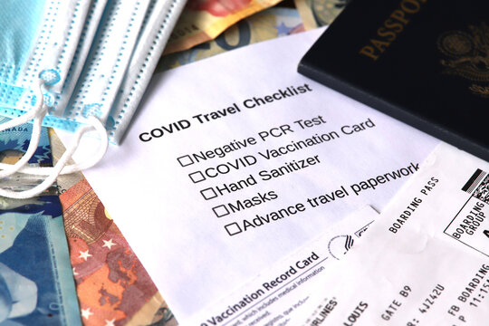 COVID 19 Travel Checklist And Related Documents