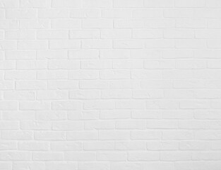 White brick stone wall texture for background