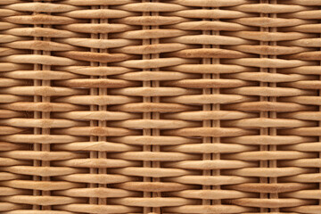 a fragment of a basket made of willow twigs or garden furniture, texture