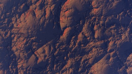 abstract aerial view, abstract cosmic texture, top view of alien planet, texture of the exo planet, abstract texture 3d render
