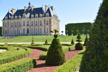 Château du parc de Sceaux. France
