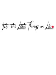 Little things life 