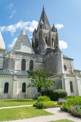 Fototapeta na wymiar Eglise médiéval en France pays de Loire