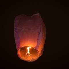 Fireballs in the sky