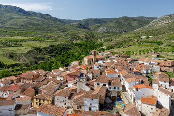 Fototapeta na wymiar Prejano village, La Rioja, Spain