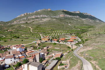 Fototapeta na wymiar Prejano village, La Rioja, Spain