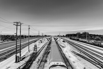 Railway in Ohio, USA