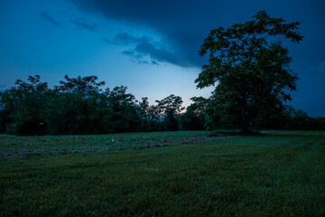 Obraz premium Storm in Bellevue, Ohio