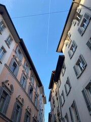 Fototapeta na wymiar Lugano sky