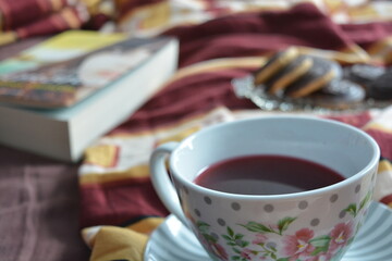 herbata książka relax