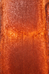 Iron texture with beautiful structure, intentionally rusted.  