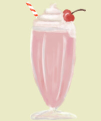 strawberry ice cream