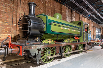 Great Northern Railway 0-6 OST steam locomotive number 1247 © tom