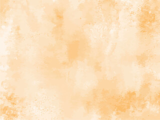 水彩テクスチャの背景素材　オレンジ　秋イメージ