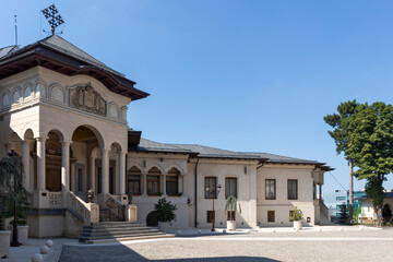 Patriarchal Palace in city of Bucharest, Romania