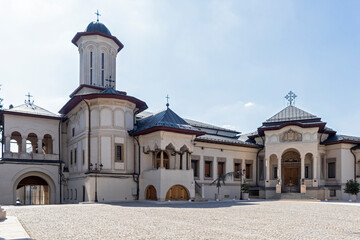 Patriarchal Palace in city of Bucharest, Romania